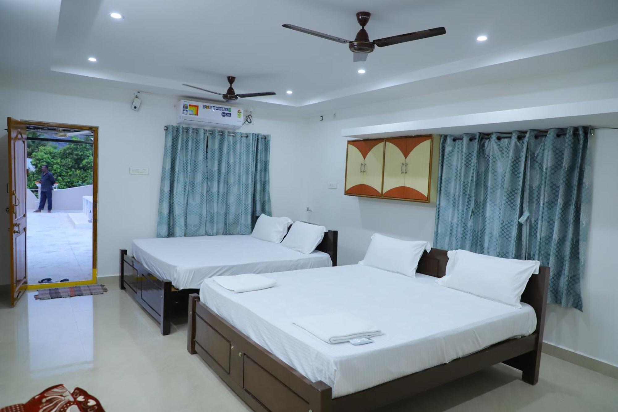 טירופאטי Nanda Mohan Homestay- Luxuries Ac Apartment Close To Alipiri Foothills-Kapila Teertham And Iskcon Temple מראה חיצוני תמונה