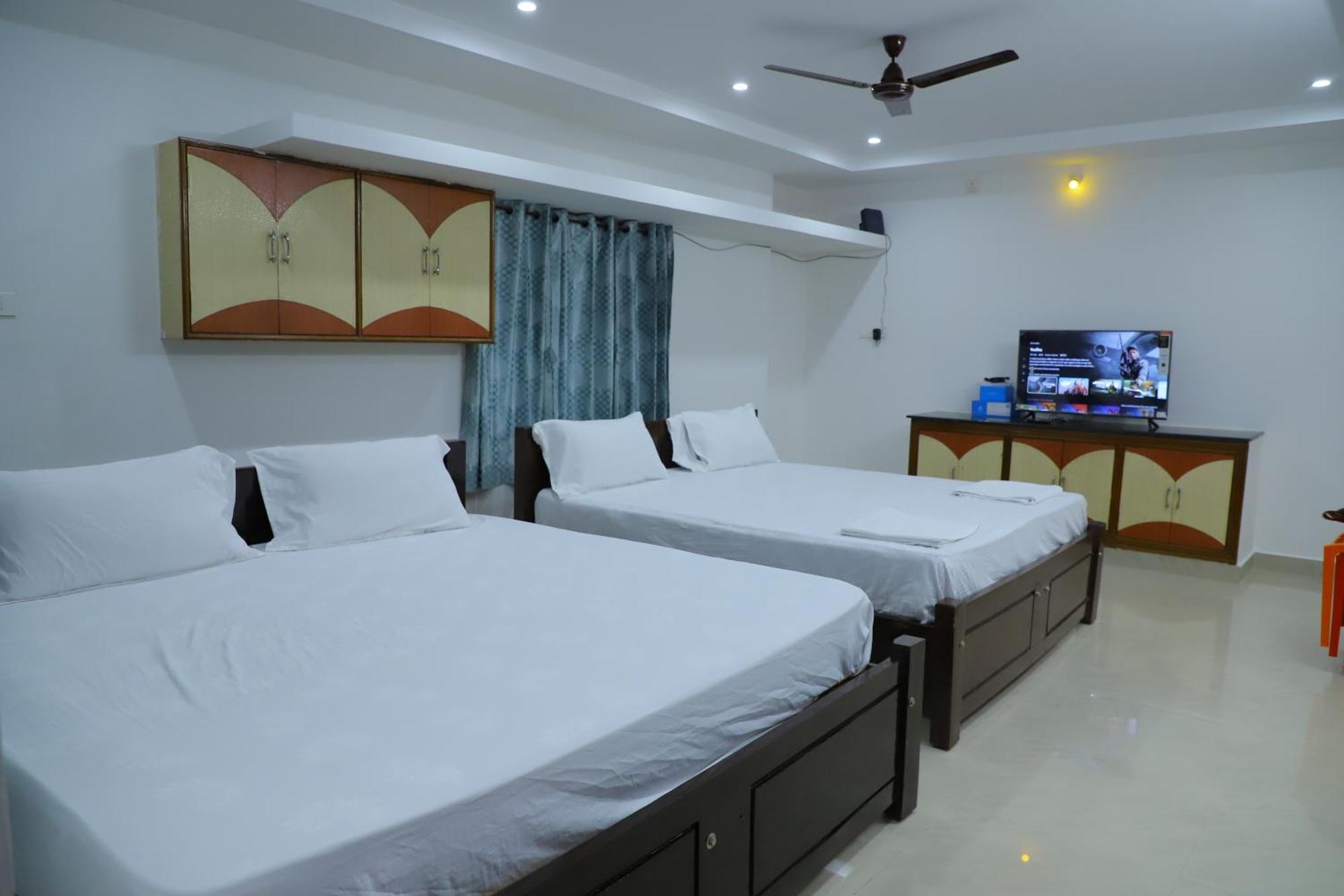 טירופאטי Nanda Mohan Homestay- Luxuries Ac Apartment Close To Alipiri Foothills-Kapila Teertham And Iskcon Temple מראה חיצוני תמונה